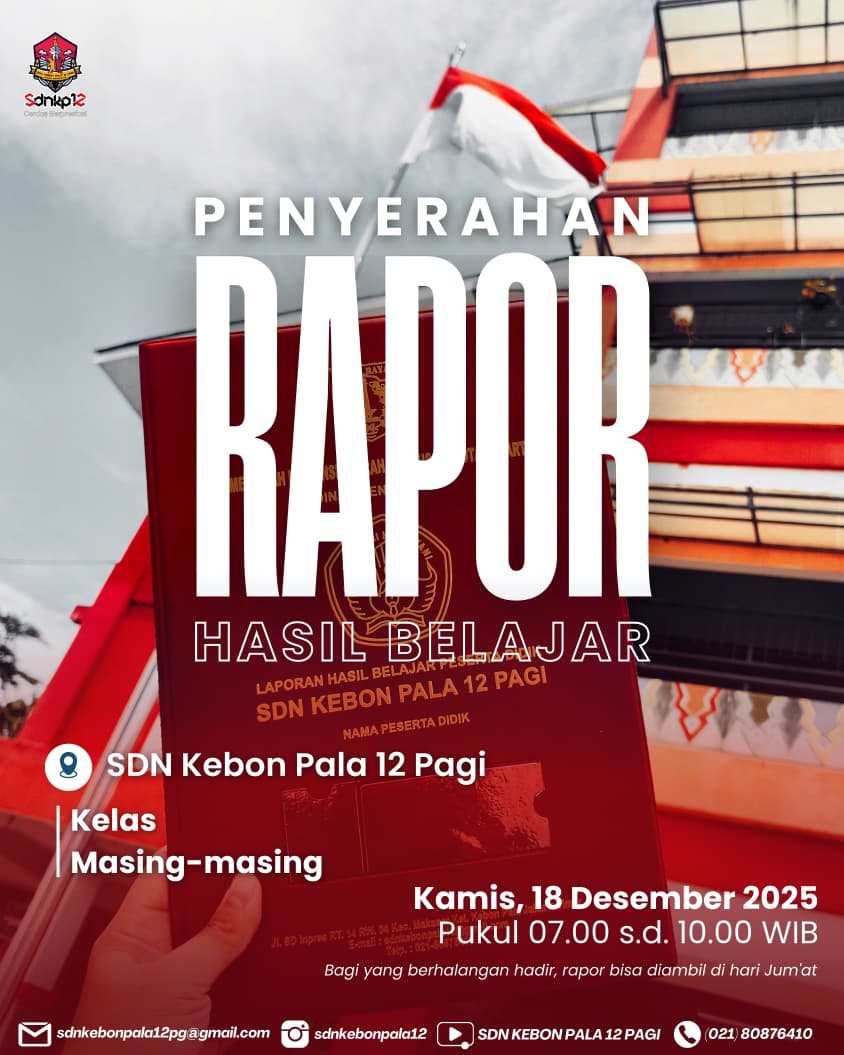 Penyerahan Rapot Semester Ganjil Tahun Pelajaran 2025/2026