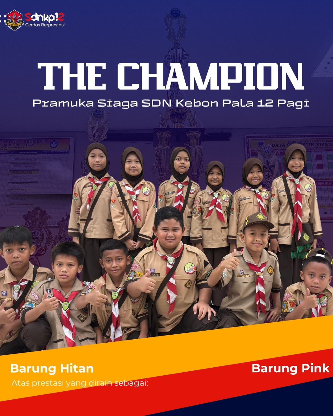 Juara Umum PBS Barung Putra dan Putri