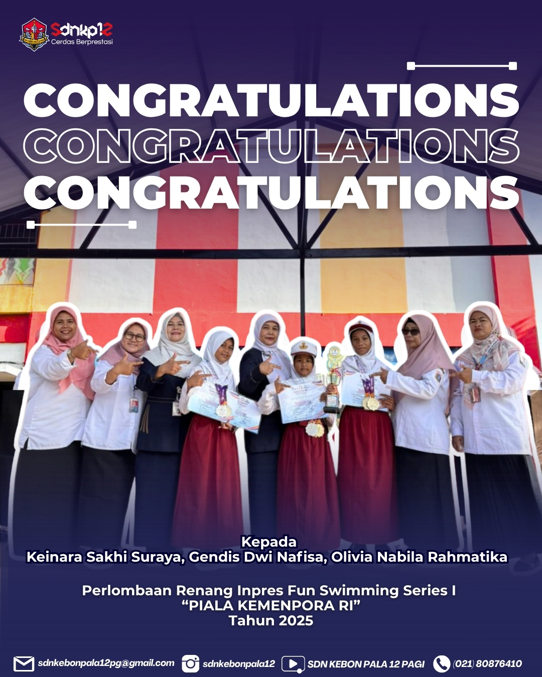 Perlombaan Renang Inpres Fun Swimming Series I